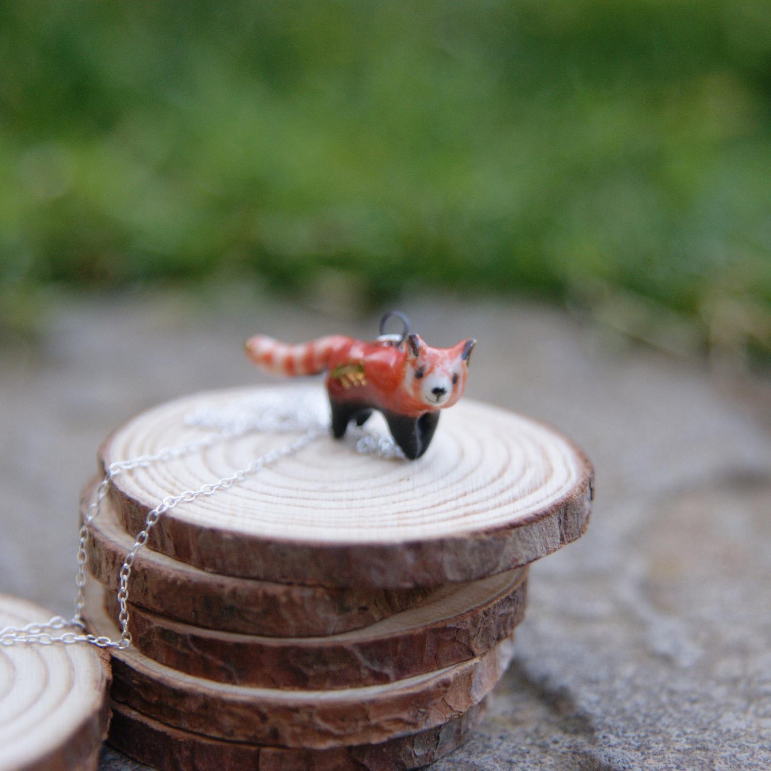 Red Panda Necklace